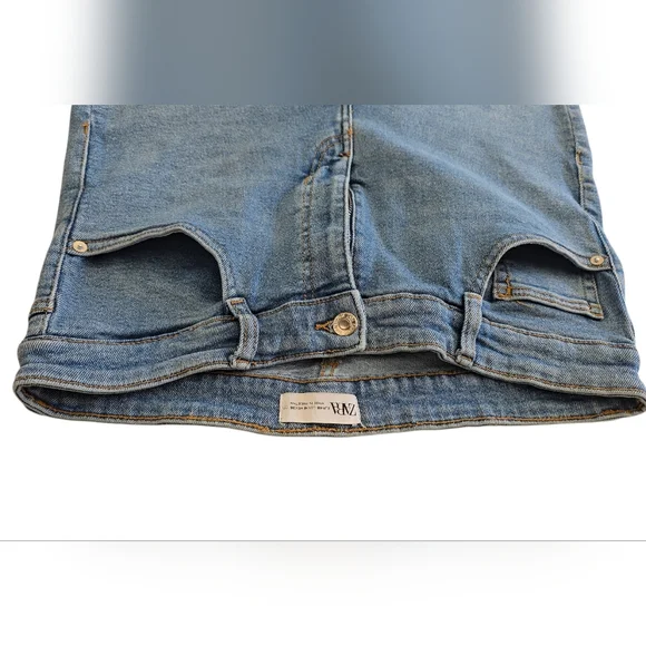 Zara Women's Skinny Jeans in Blue - Picture 5 of 13